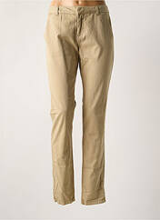 Pantalon chino beige VERO MODA pour femme seconde vue