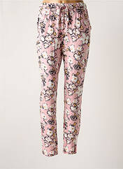 Pantalon chino rose ICHI pour femme seconde vue