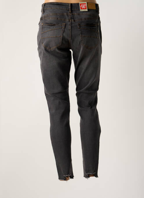 Jeans coupe slim noir CREAM pour femme