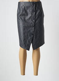 Jupe mi-longue taille à pinces noir VERO MODA femme