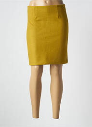 Jupe courte taille haute vert ICHI femme
