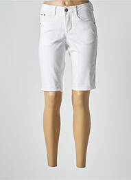Bermuda coupe droite taille normale blanc CREAM femme