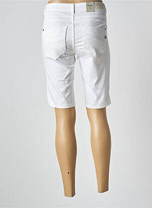 Bermuda coupe droite taille normale blanc CREAM femme