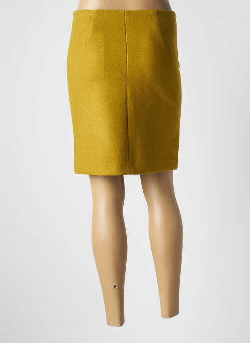 Jupe courte vert ICHI pour femme