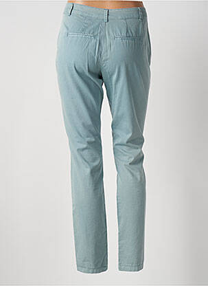 Pantalon chino tissage popeline taille normale bleu VERO MODA femme