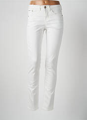 Pantalon slim blanc CREAM pour femme seconde vue