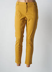 Pantalon slim jaune VERO MODA pour femme seconde vue