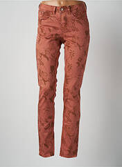 Pantalon slim orange CREAM pour femme seconde vue