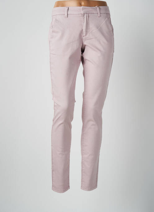 Pantalon chino rose CREAM pour femme