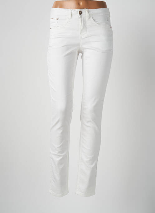 Pantalon slim blanc CREAM pour femme