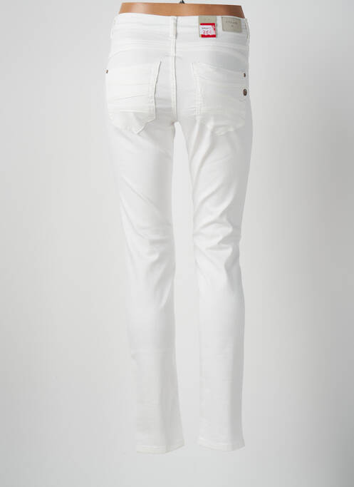 Pantalon slim blanc CREAM pour femme