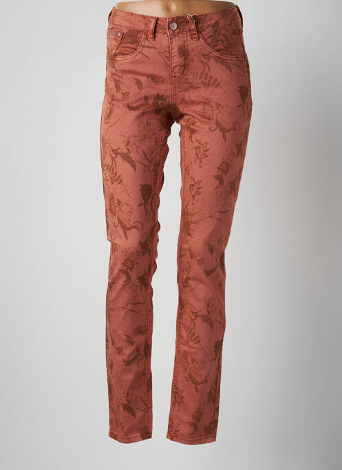 Pantalon slim orange CREAM pour femme