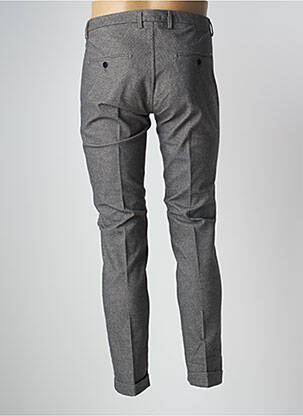 Pantalon slim tissage popeline taille normale gris GAUDI homme