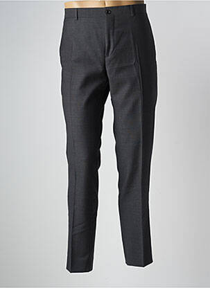 Pantalon slim tissage popeline taille normale gris JACK & JONES homme