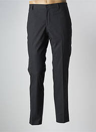 Pantalon slim tissage chiné taille normale noir JACK & JONES homme