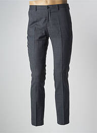 Pantalon slim tissage chiné taille normale gris JACK & JONES homme