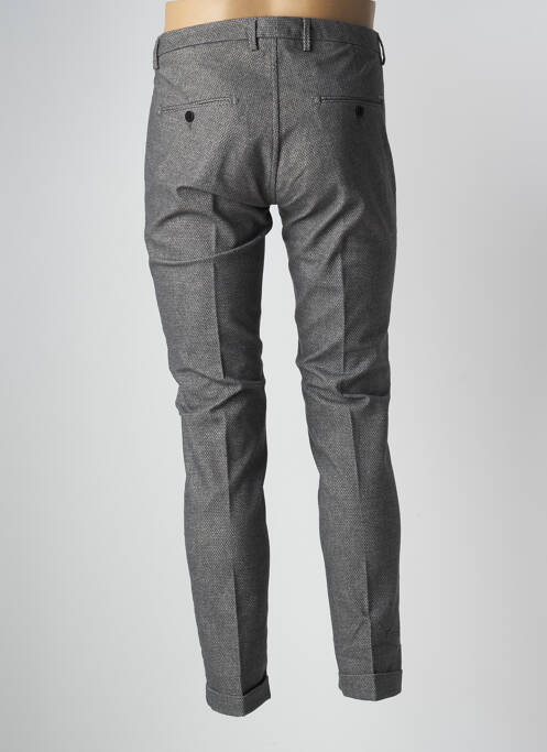 Pantalon slim tissage popeline taille normale gris GAUDI homme