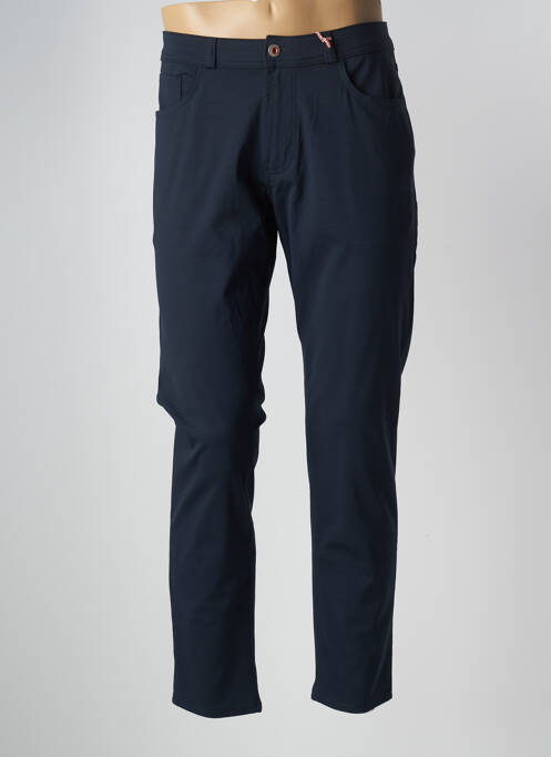 Pantalon droit bleu HATTRIC pour homme