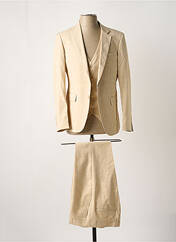 Costume de ville beige GILGAVIN pour homme seconde vue