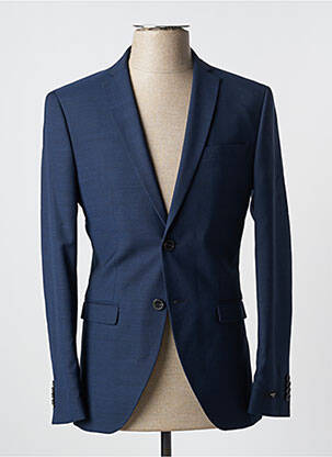 Blazer coupe cintrée bleu JACK & JONES homme