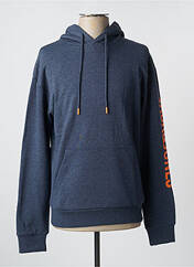 Sweat-shirt à capuche bleu JACK & JONES pour homme seconde vue