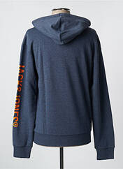 Sweat-shirt à capuche bleu JACK & JONES pour homme seconde vue