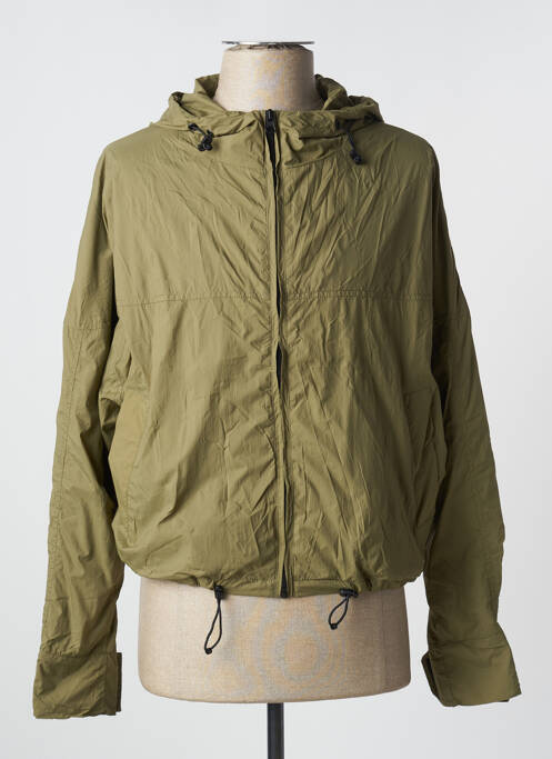 Imperméable vert ICHI pour femme