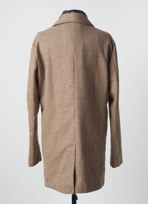 Manteau long beige JACK & JONES pour homme