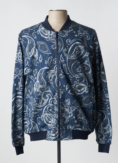 Blouson bleu XOOS pour homme