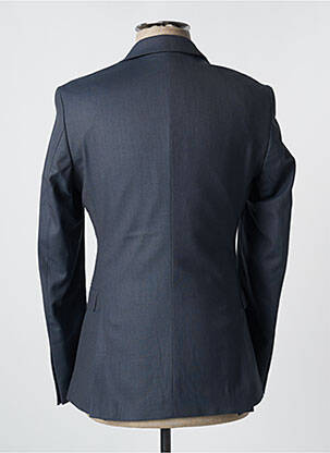 Blazer tissage chiné bleu JACK & JONES homme