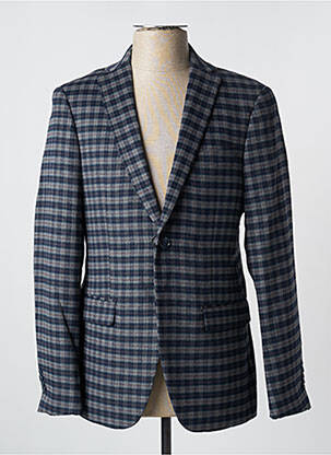 Blazer tissage chiné bleu GAUDI homme