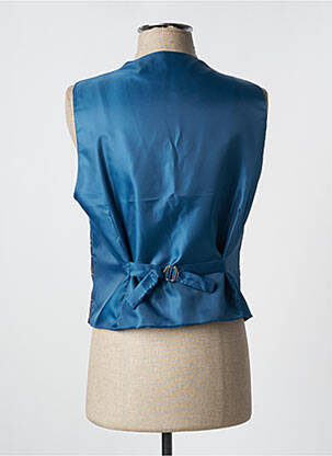 Gilet sans manche poches bleu ADRIANO LANGELLA homme
