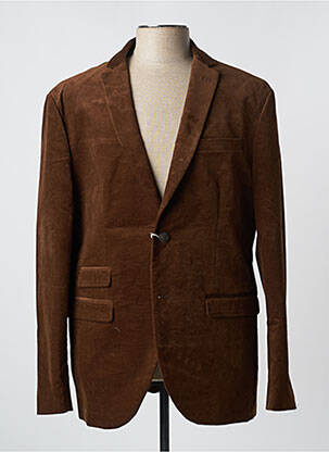 Blazer finition intérieure doublure imprimée marron JACK & JONES homme