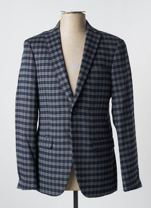 Blazer tissage chiné bleu GAUDI homme