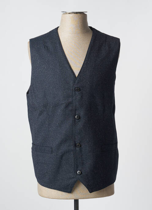 Gilet sans manche tissage chiné gris JACK & JONES homme