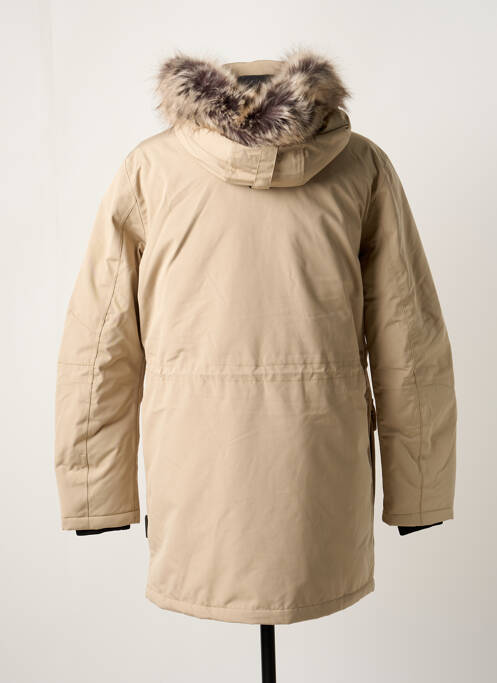 Parka beige JACK & JONES pour homme