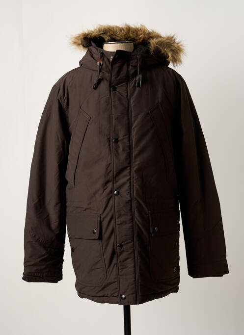 Parka marron JACK & JONES pour homme