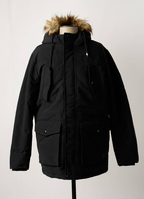 Parka noir JACK & JONES pour homme