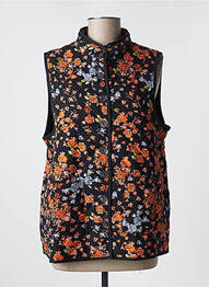 Veste casual coupe droite noir ICHI femme
