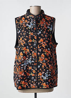 Veste casual coupe droite noir ICHI femme