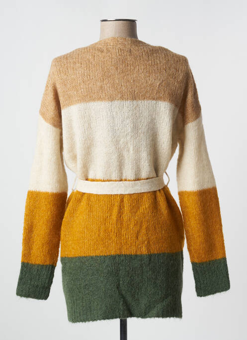 Gilet manches longues beige VERO MODA pour femme