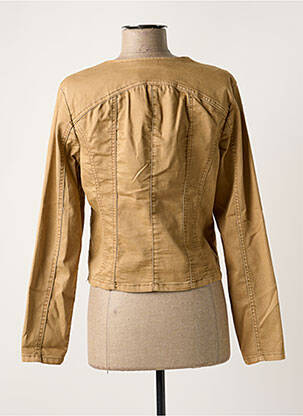 Veste casual col rond beige CREAM femme