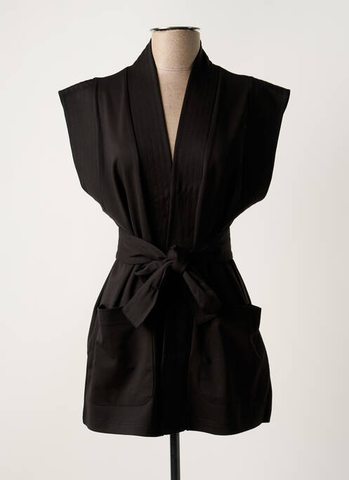 Veste casual poches noir ICHI femme