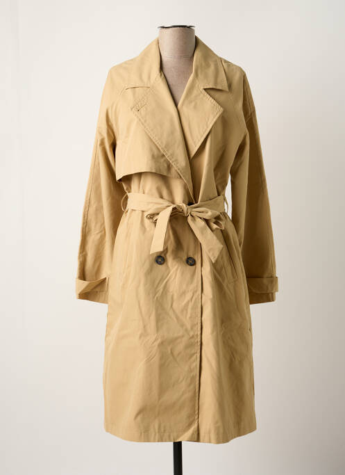 Trench beige ICHI pour femme