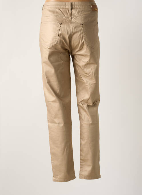 Pantalon slim beige EVA KAYAN pour femme