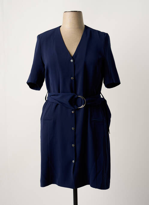 Robe mi-longue bleu EVA KAYAN pour femme