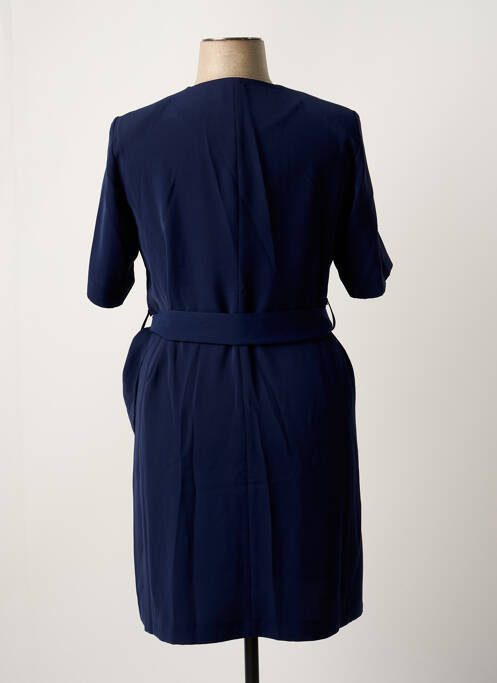 Robe mi-longue bleu EVA KAYAN pour femme