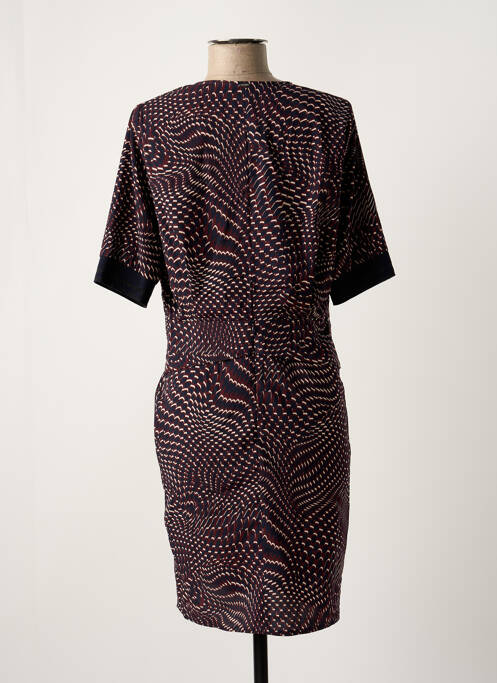 Robe mi-longue rouge IKKS pour femme