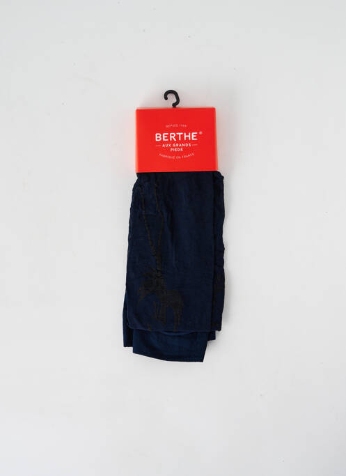 Collants bleu BERTHE AUX GRANDS PIEDS pour femme