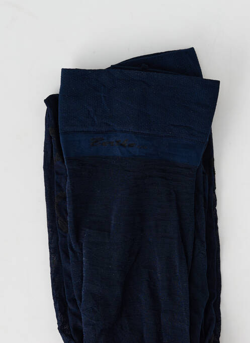 Collants bleu BERTHE AUX GRANDS PIEDS pour femme